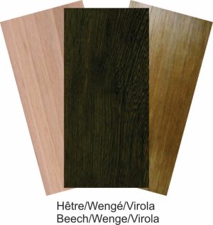 Hêtre/Wengé/Virola