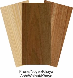 Frêne/Noyer/Khaya