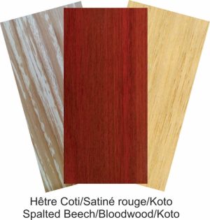 Hêtre Coti/Rubané Satiné/Koto