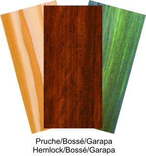 Pruche/Bossé/Garapa